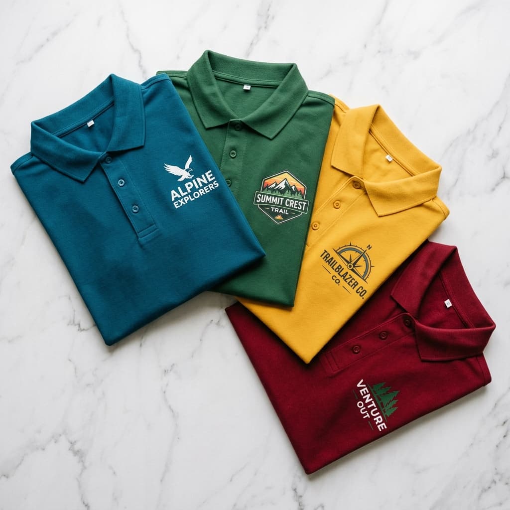 Polos personalizados colores variados Lima