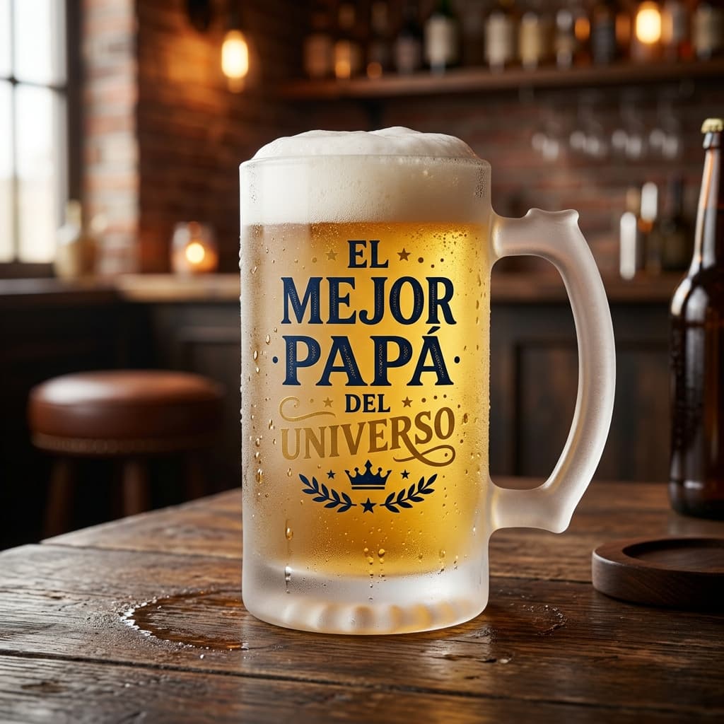Chop pavonado personalizado para papá de CHROMA