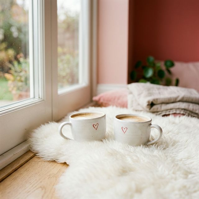 Vista de taza personalizada